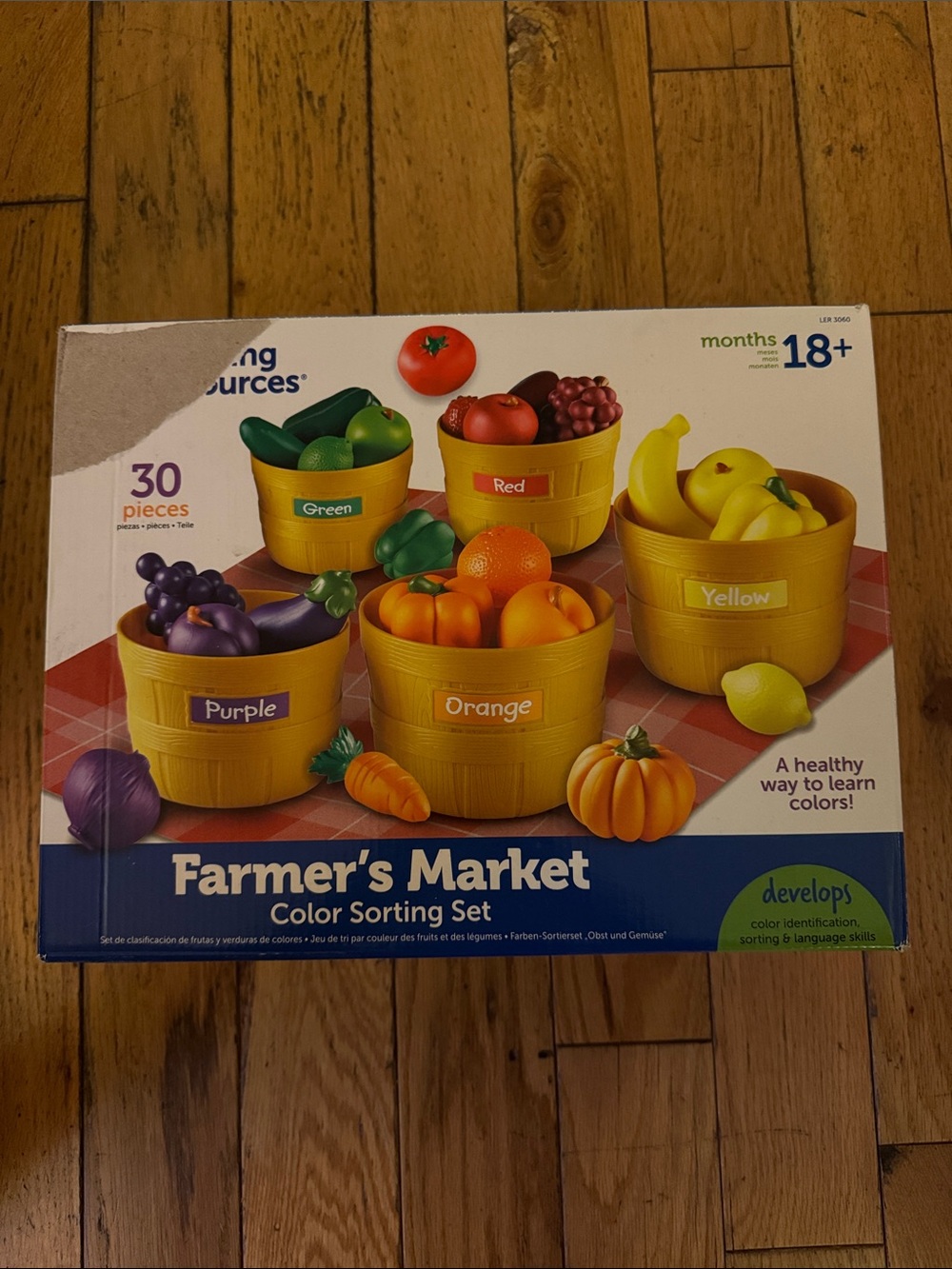Learning Resources Farmer’s Market Color Sorting Set